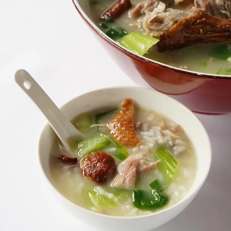 鸭架泡饭
